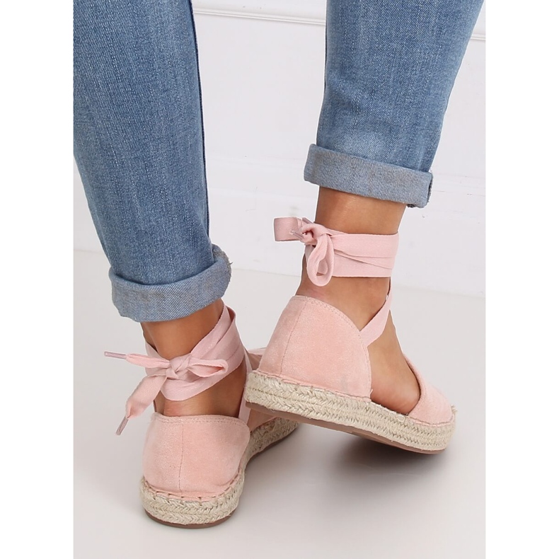 Pink women's espadrilles LL-230P Pink 1 Pink women's espadrilles LL-230P Pink 1