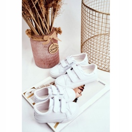 Apawwa Children's Sneakers White Pergomo Velcro 2
