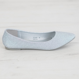 Seastar Glitter ballerinas grey 2