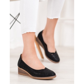 Pumps on the VINCEZA wedge black 2 Pumps on the VINCEZA wedge black 2