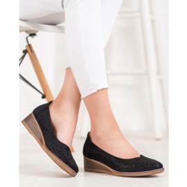 Pumps on the VINCEZA wedge black 1 Pumps on the VINCEZA wedge black 1