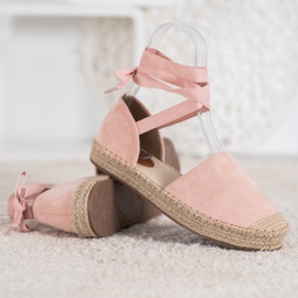 Seastar Tied Pink Espadrilles 1