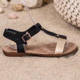 Evento Comfortable sandals black 2