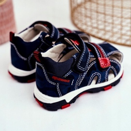 Apawwa Children's Sandals with Velcro Navy Goreno navy blue 1