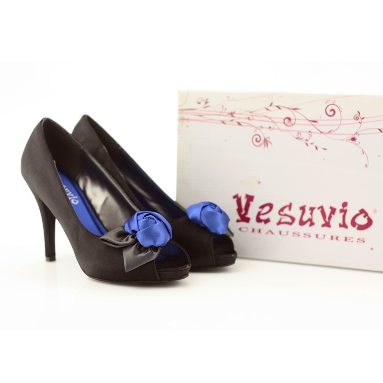 Women's McArthur 11bk black pumps blue 5