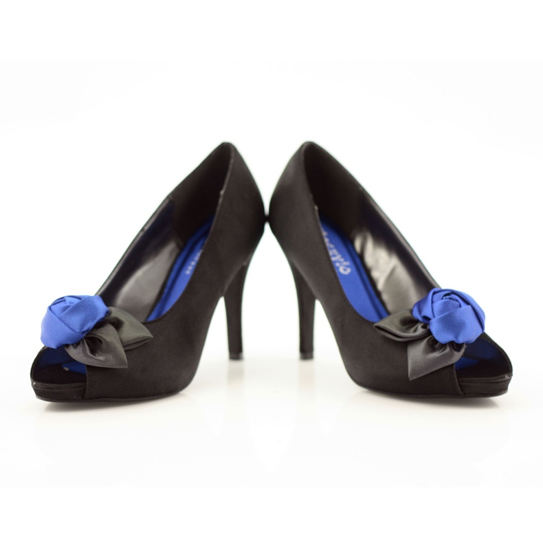 Women's McArthur 11bk black pumps blue 4