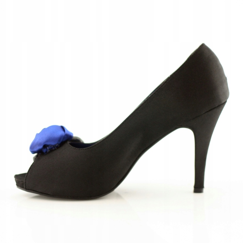 Women's McArthur 11bk black pumps blue 3