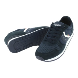 NEWS men's sports shoes 20MN20-2150 white navy blue 3 NEWS men's sports shoes 20MN20-2150 white navy blue 3