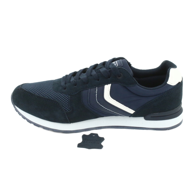 NEWS men's sports shoes 20MN20-2150 white navy blue 1 NEWS men's sports shoes 20MN20-2150 white navy blue 1