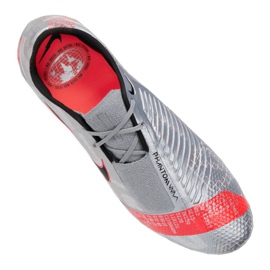 Nike Phantom Vnm Elite Fg M AO7540-906 soccer shoes grey silver 1