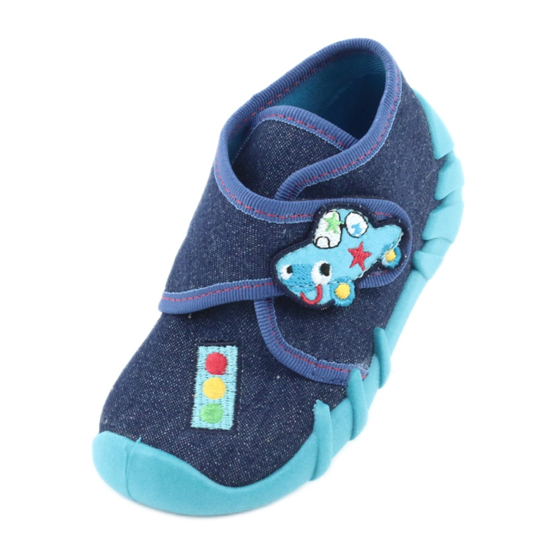 Befado children's shoes 523P015 navy blue blue 1 Befado children's shoes 523P015 navy blue blue 1
