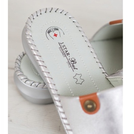 J. Star Casual Eco Leather Slippers grey 1