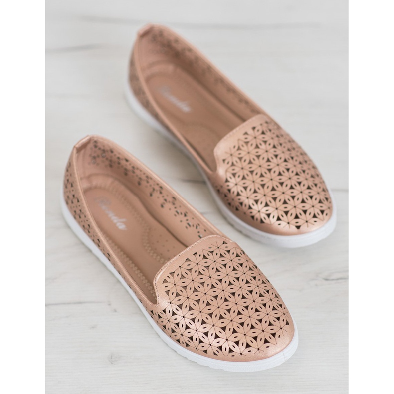 Renda Comfortable Openwork Lords yellow 2