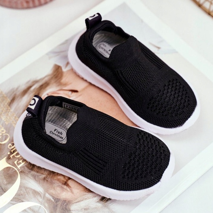 Apawwa Sport Children's Shoes Slip-On Black Eltros 2