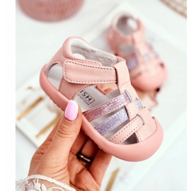 Apawwa Children's Sandals with Velcro Glitter Pink Ontario 1 Apawwa Children's Sandals with Velcro Glitter Pink Ontario 1