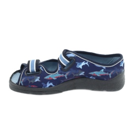 Befado children's shoes 969Y156 navy blue blue 2