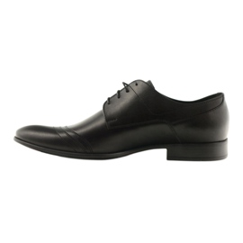 Men's leather low shoes Pilpol 1099 black 3 Men's leather low shoes Pilpol 1099 black 3