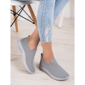 Super Mode Slip-on Sports Shoes grey 1 Super Mode Slip-on Sports Shoes grey 1