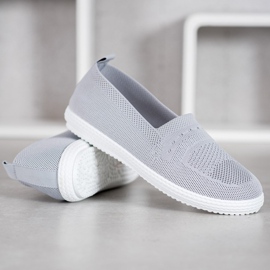 Via Giulia  Gray Slipons grey 1
