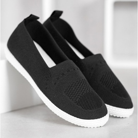 Via Giulia  Black Slipons 2