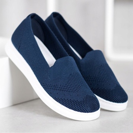 Via Giulia  Slipons On The Platform blue 2