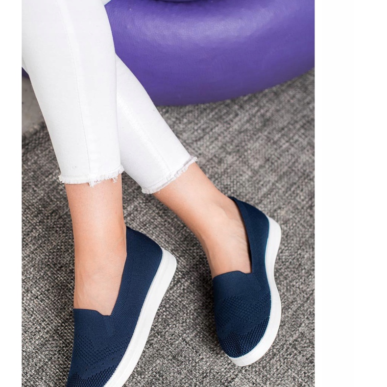 Via Giulia  Slipons On The Platform blue 1