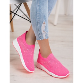 SHELOVET Slip-on Sneakers pink 1