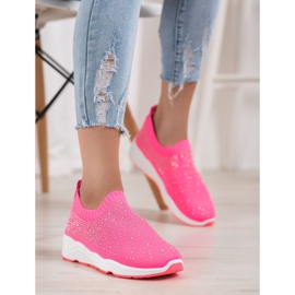 SHELOVET Slip-on Sneakers pink 2