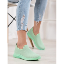 Super Mode Slip-on Sports Shoes green 1