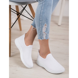 Super Mode Slip-on Sports Shoes white 1