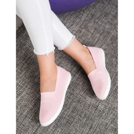 Via Giulia  Pink Slipons 1