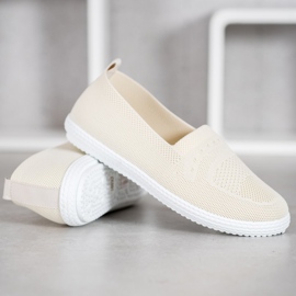Via Giulia  Beige Slipons 1