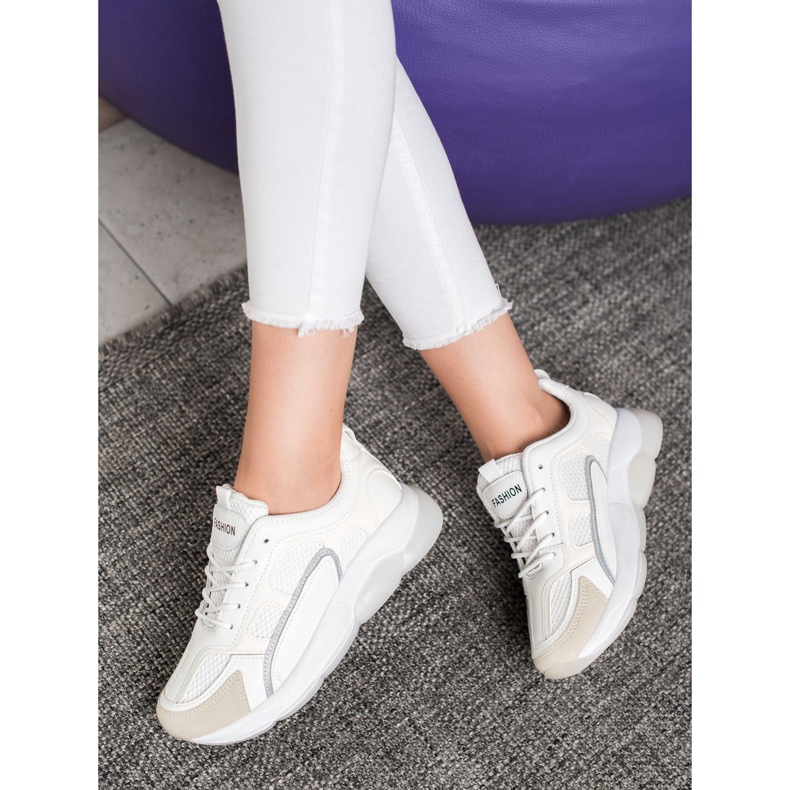 Via Giulia  Sneakers With Glitter Fashion white 2