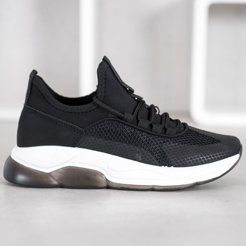 Via Giulia  Black Sports Sneakers 2