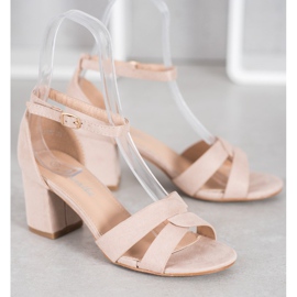 Mannika Suede sandals brown 2