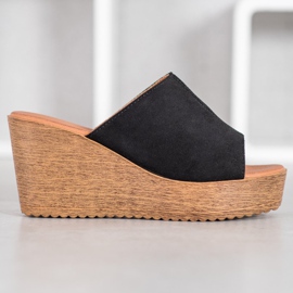 Renda High-heeled sandals black 2
