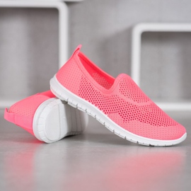 Bona Openwork Slipons pink 2