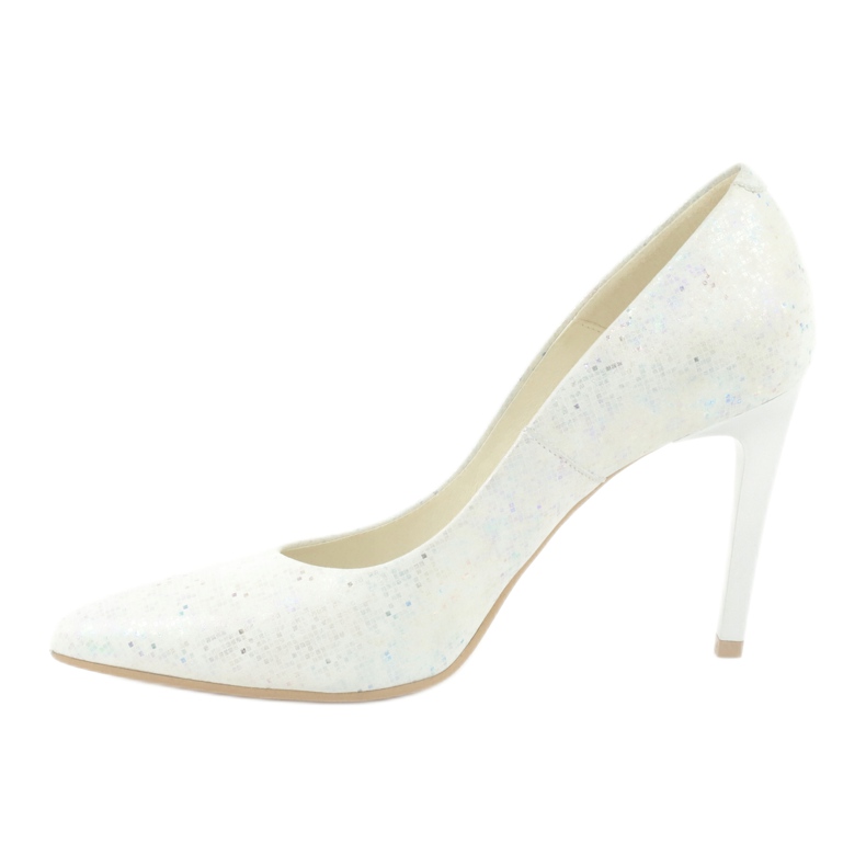 Espinto Pumps shimmering C-456/96 white multicolored 1