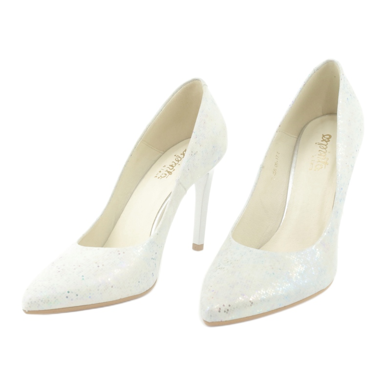 Espinto Pumps shimmering C-456/96 white multicolored 2