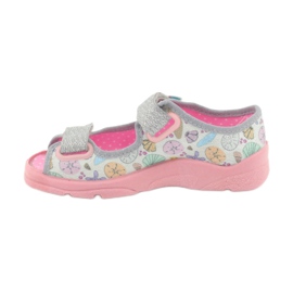 Befado children's shoes 969X154 pink grey multicolored 2