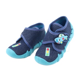 Befado children's shoes 523P015 navy blue blue 3