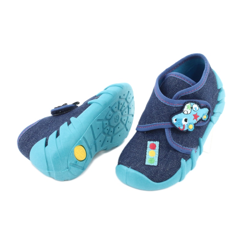 Befado children's shoes 523P015 navy blue blue 4