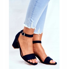 Vinceza Women's Suede Sandals Navy Blue More and More! 1 Vinceza Women's Suede Sandals Navy Blue More and More! 1