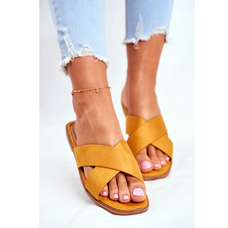 Women's Slippers, Stripes, Yellow Philippines 2 Women's Slippers, Stripes, Yellow Philippines 2