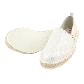 Big star espadrilles 274A514 silver grey 5