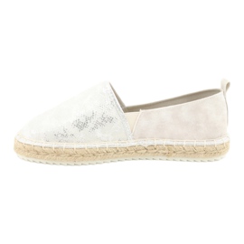 Big star espadrilles 274A514 silver grey 3