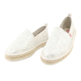 Big star espadrilles 274A514 silver grey 4