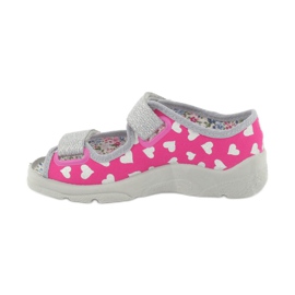 Befado children's shoes 969X147 pink grey 2