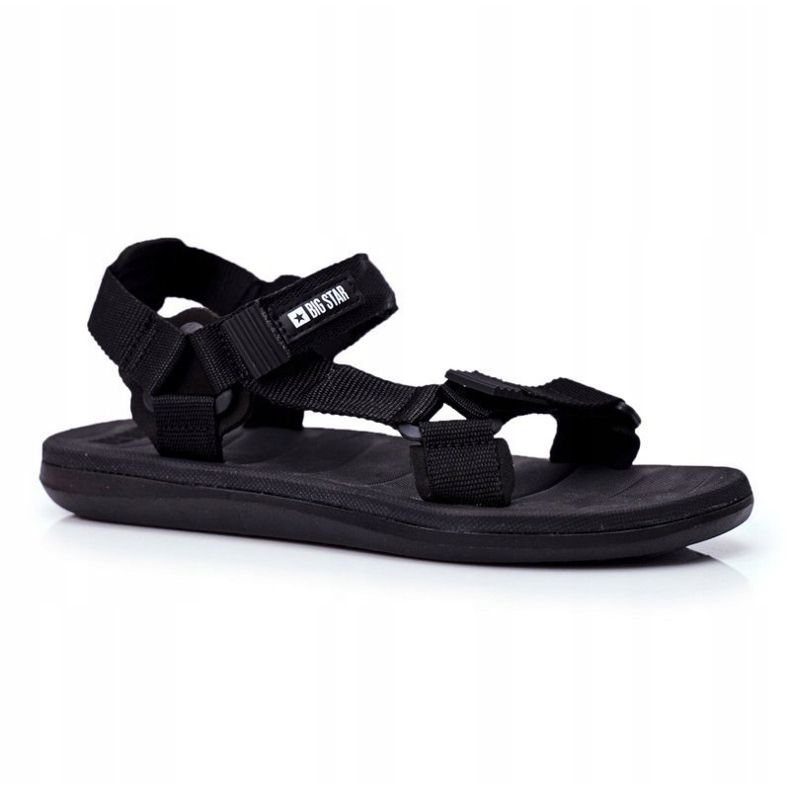 Men's Sport Sandals Black Big Star FF174499 1 Men's Sport Sandals Black Big Star FF174499 1