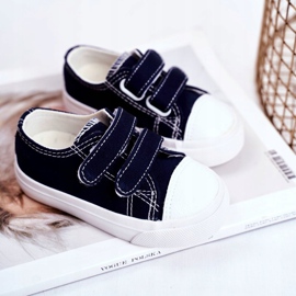 Apawwa Children's Sneakers Navy Blue Fanot with Velcro 2 Apawwa Children's Sneakers Navy Blue Fanot with Velcro 2